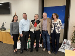 Liane Wilson, Edward Hershey, Dr. Temple Grandin, Don Jenkins and Laurie Purcell